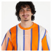 Tričko Karl Kani Small Signature Stripe Tee Orange/ Apricot/ Off White