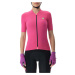 UYN Cyklistický dres s krátkym rukávom - LIGHTSPEED LADY - ružová/čierna