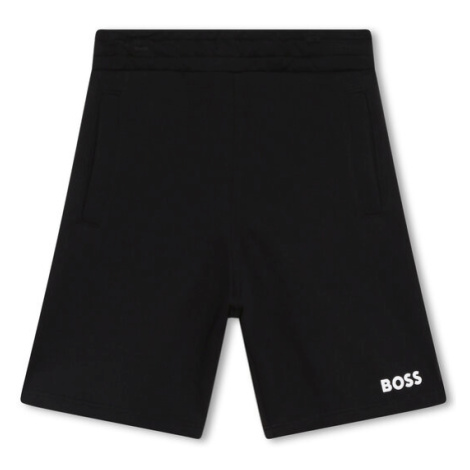 Boss Športové kraťasy J24816 S Čierna Regular Fit Hugo Boss