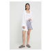 Pyžamové šortky Polo Ralph Lauren dámske,tmavomodrá farba,bavlnená,4P7015