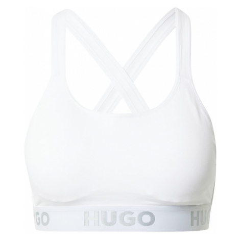 HUGO Podprsenka  svetlosivá / biela Hugo Boss