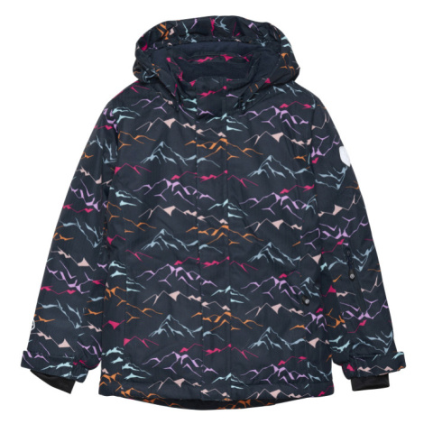 COLOR KIDS-Ski Jacket - AOP, total eclipse 741118.7850 Modrá