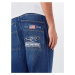 SOUTHPOLE Džínsy 'Southpole Logo Branded Baggy Jeans'  modrá denim