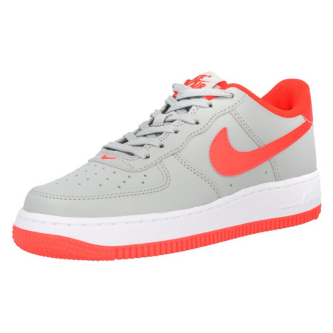 Nike Sportswear Tenisky 'Air Force 1'  sivá / oranžová / biela