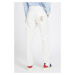 Nohavice La Martina Man Pants Cotton Twill Biela