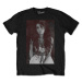 Amy Winehouse Tričko Back to Black Chalk Board Unisex Black