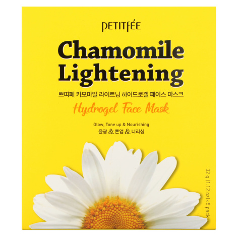 Petitfee & Koelf Chamomile Lightening Hydrogel Face Mask 32 g * 5 sheets