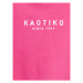 Kaotiko Mikina Vancouver AK018-10-G002 Ružová Relaxed Fit