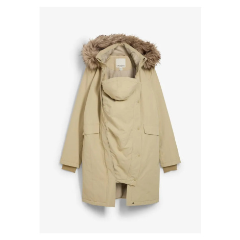 Materský kabát 3v1, nepremokavý a odolný voči vode/s časťou na nosenie detí bonprix