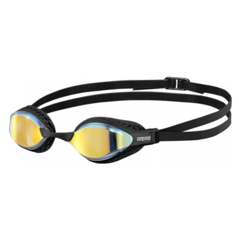 Plavecké okuliare arena air-speed mirror čierno/žltá
