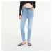 Kalhoty Noisy May Agnes HW Ankle Button Skinny Jeans Blue