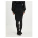 Čierna dámska puzdrová sukňa Guess Colette