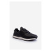 Men's leather sneakers BIG STAR black