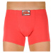 Men's boxers Styx long classic elastic red