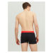 JACK & JONES Boxerky  námornícka modrá / zelená / oranžovo červená / čierna