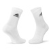 Adidas Súprava 3 párov vysokých ponožiek unisex Cush Crw 3Pp DZ9355 Biela