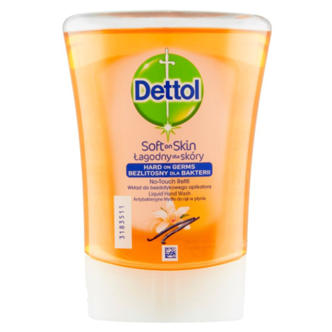 Dettol Soft on Skin Kids No-Touch Refill náplň do bezdotykového dávkovača mydla Sweet Vanilla