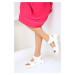 Soho White Women's Sandals 19018