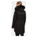 Kilpi PERU-W Dámsky zimný kabát UL0125KI Čierna