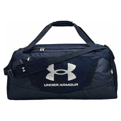 Under Armour UA Undeniable 5.0 Large Duffle Bag Midnight Navy/Metallic Silver 101 Športová taška