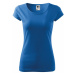 MALFINI Dámske tričko Pure - Azúrovo modrá