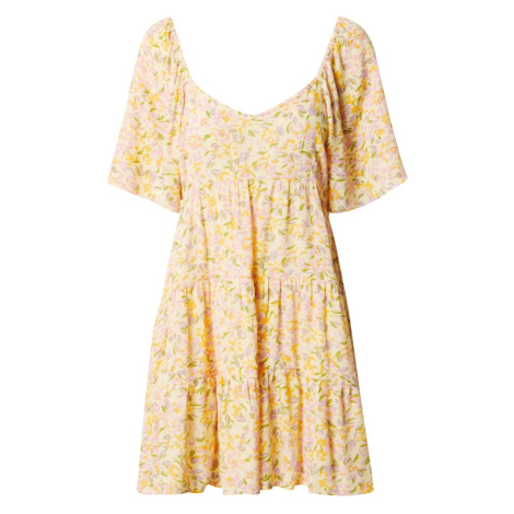 BILLABONG Letné šaty 'Take A Chance'  olivová / svetlofialová / broskyňová