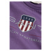 TRIČKO GANT ARCHIVE SHIELD LS T-SHIRT BORDEAUX PURPLE