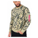 Pánska mikina Alpha Industries Special Forces Sweater Green
