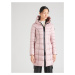 Peuterey Zimný kabát  ružová / čierna
