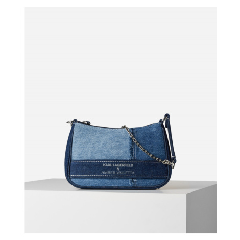 Kabelka Karl Lagerfeld Klxav Shoulderbag Denim Modrá