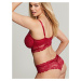 Cleo Selena Plunge ruby red 10626 85HH