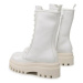 Calvin Klein Jeans Outdoorová obuv Flatform LAceup Boot Patent YW0YW00852 Biela