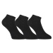 3PACK ponožky Styx nízke bambusové čierne (3HBN960) L