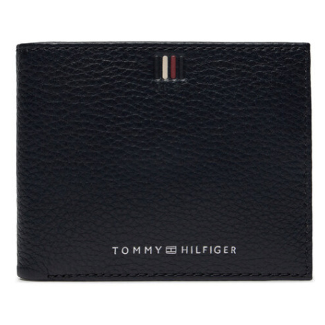 Tommy Hilfiger Veľká pánska peňaženka Th Central Mini Cc Wallet AM0AM11854 Tmavomodrá