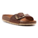 Birkenstock Šľapky Madrid Big Buckle 1006525 Hnedá