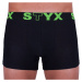 Men's boxers Styx sports rubber oversized black