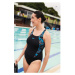 Speedo HYPER BOOM SPLICE MUSCLEBACK Dámske jednodielne športové plavky, čierna, veľkosť