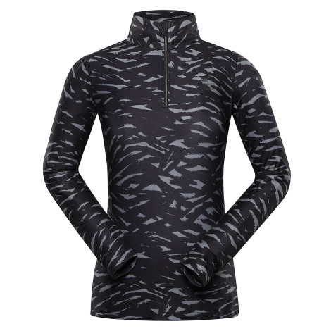 Women's quick-drying T-shirt ALPINE PRO STANSA black variant pe