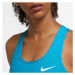 Nike SWOOSH Dámska športová podprsenka, modrá, veľkosť