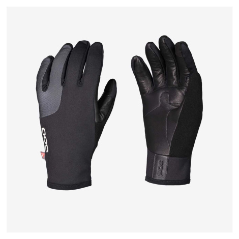 POC Cyklistické rukavice dlhoprsté - POC THERMAL rukavice - šedá/čierna