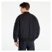 CALVIN KLEIN JEANS Exposed Zip Oversized Woven Jacket black denim