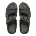 Geox Sandále Uomo Sandal Strada U4524B 000ME C9999 Čierna