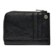 Calvin Klein Jeans Malá dámska peňaženka Sculpted Wallet Square Mirror K60K611563 Čierna