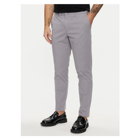 Boss Chino nohavice Kaito1 50487966 Sivá Slim Fit Hugo Boss