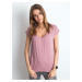 Dusty pink Vibes T-shirt