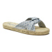 Pepe Jeans Espadrilky Siva Thelma PLS90673 Modrá