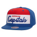 Washington Capitals čiapka flat šiltovka Retro Sport Snapback Vntg