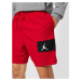 Jordan Športové nohavice  červená / čierna / biela