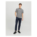 Jack&Jones Chino nohavice Marco 12206198 Tmavomodrá Slim Fit