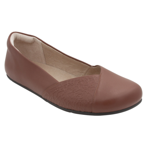 Barefoot baleríny Xero shoes - Phoenix Brown leather hnedé